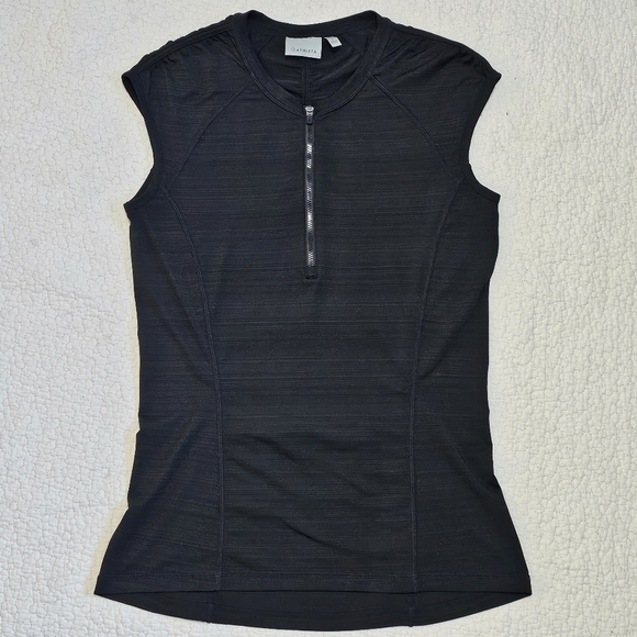 Athleta Pacifica UPF Black Sleeveless Tank - Picture 2 of 10